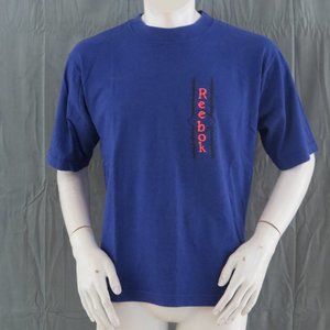 Vintage Graphic T-shirt - Reebok Neon Surfer - Men's Medium